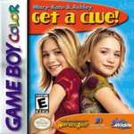 Mary-Kate and Ashley Get a Clue Game Boy Color box art – old GBC game trade in